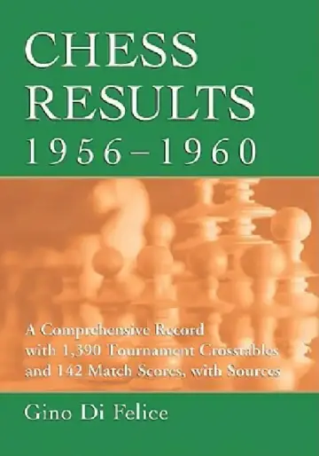 Cover of Chess Results, 1956-1960