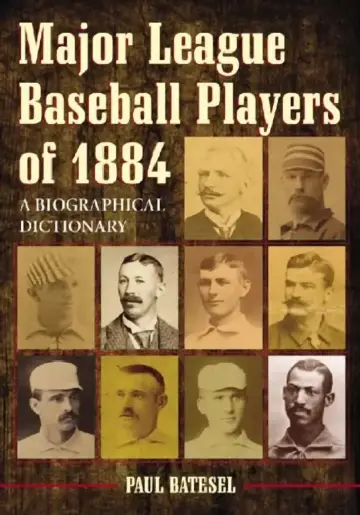 Cover of Major League Baseball Players of 1884