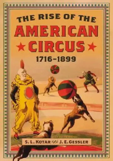 Cover of The Rise of the American Circus, 1716-1899