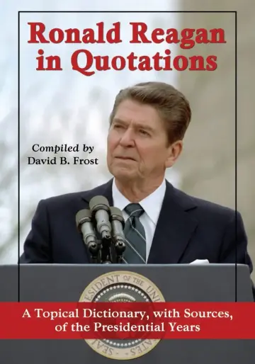 Cover of Ronald Reagan in Quotations