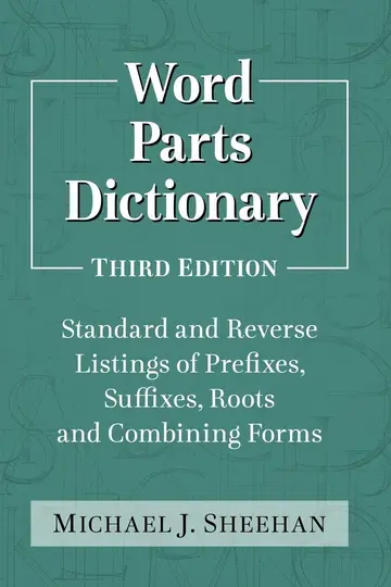 Cover of Word Parts Dictionary