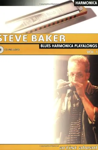 Cover of Steve Baker Blues Harmonica Playalongs Vol. 1