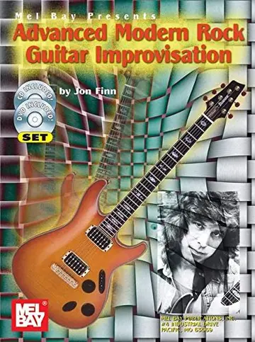 Cover of Mel Bay Presents Advanced Modern Rock Guitar Improvisation