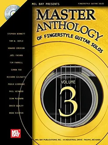 Cover of Master Anthology of Fingerstyle Guitar Solos