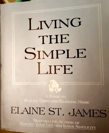 Cover of Living the Simple Life