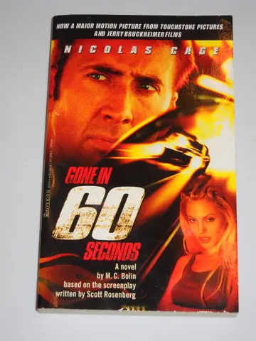 Cover of Gone in 60 Seconds Movie Tie-In