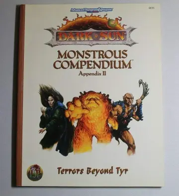 Cover of Dark Sun Monstrous Compendium