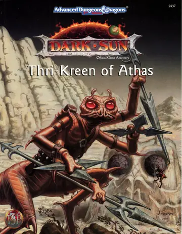 Cover of Thri-Kreen of Athas
