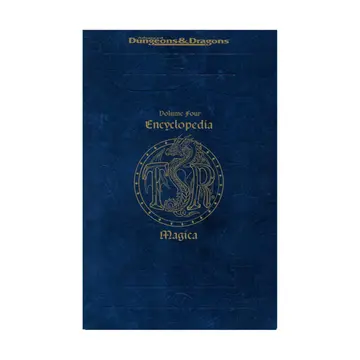 Cover of Ad & D Encyclopedia Magica V.4