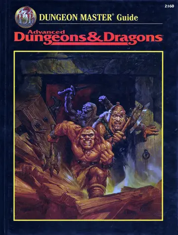 Cover of Ad & D Dungeon Master Guide