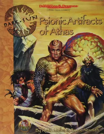 Cover of Psionic Artifacts of Athas