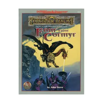 Cover of Four from Cormyr