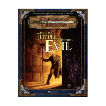 Cover of Return to the Temple of Elemental Evil