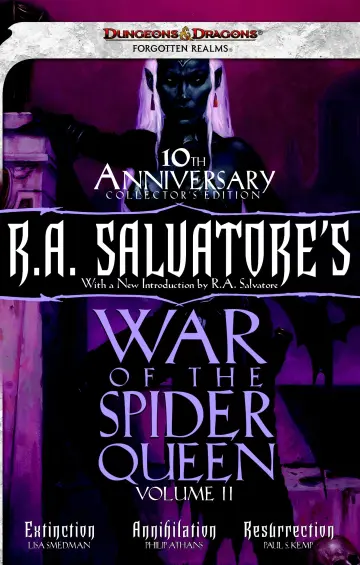 Cover of R.A. Salvatore's War of the Spider Queen, Volume II