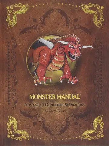 Cover of D&D 1st Edition Premium Monster Manual
