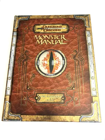 Cover of Premium Dungeons & Dragons 3.5 Monster Manual with Errata