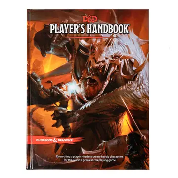 Cover of Wizards of the Coast Dungeons & Dragons Player's Handbook (Core Rulebooks)