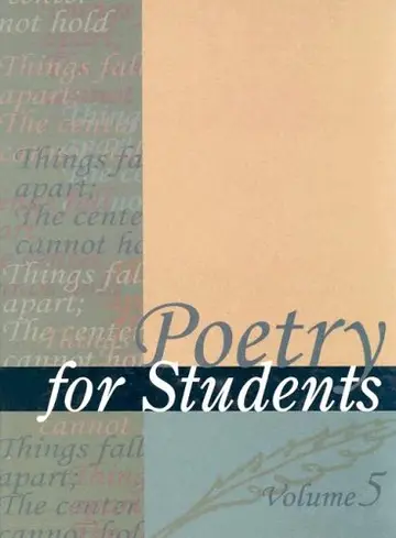Cover of Poetry for Students