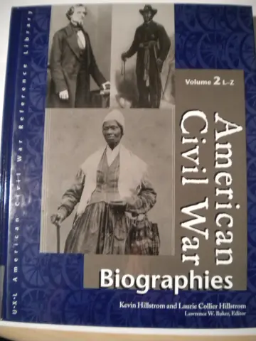 Cover of American Civil War Biographies