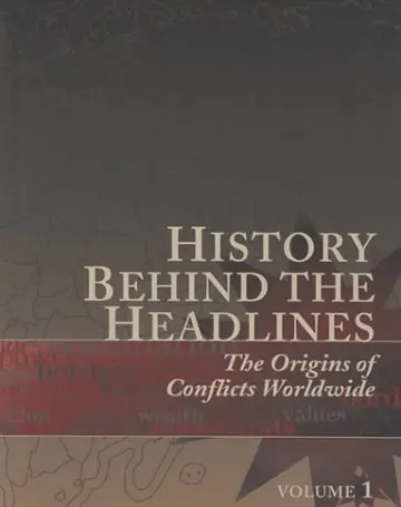Cover of History Behind the Headlines