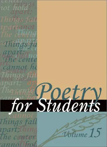 Cover of Poetry for Students