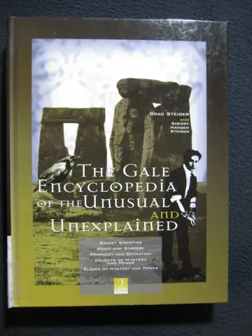 Cover of Gale Encyclopedia of the Unusual and Unexplained