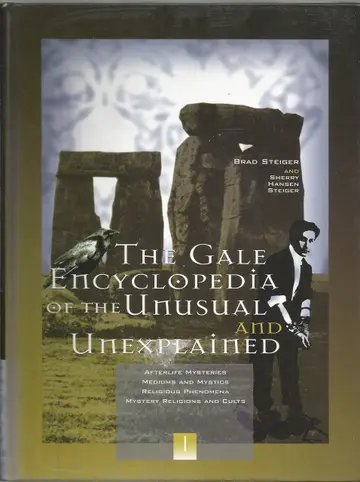 Cover of Gale Encyclopedia of the Unusual and Unexplained