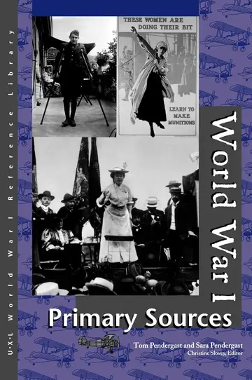 Cover of World War I Reference Library