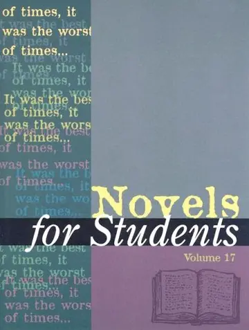 Cover of Novels for Students
