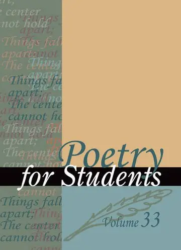 Cover of Poetry for Students