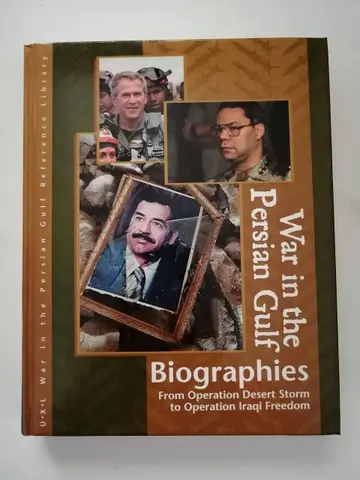 Cover of Persian Gulf War Biographies