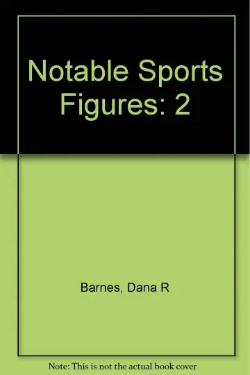 Cover of Notable Sports Figures