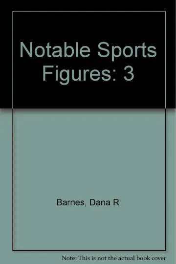Cover of Notable Sports Figures