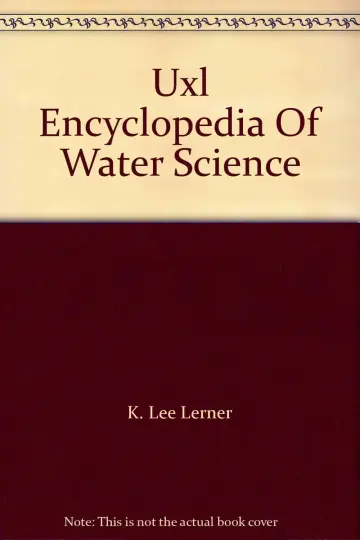 Cover of Uxl Encyclopedia of Water Science