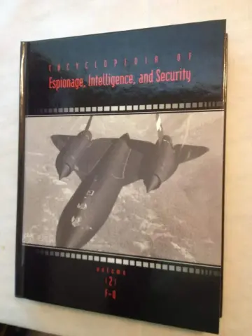 Cover of Encyclopedia of Espionage, Intelligence, and Security