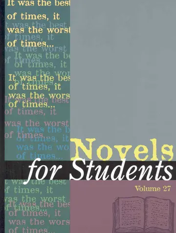 Cover of Novels for Students