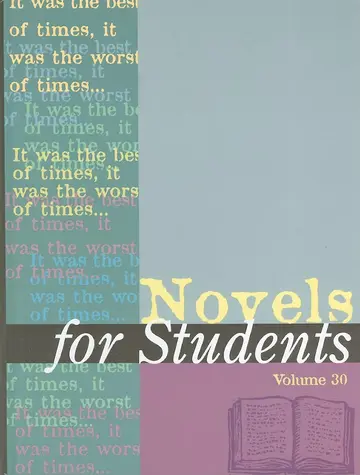 Cover of Novels for Students