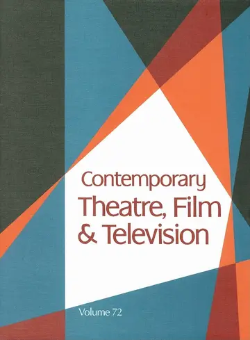 Cover of Contemporary Theatre, Film and Television