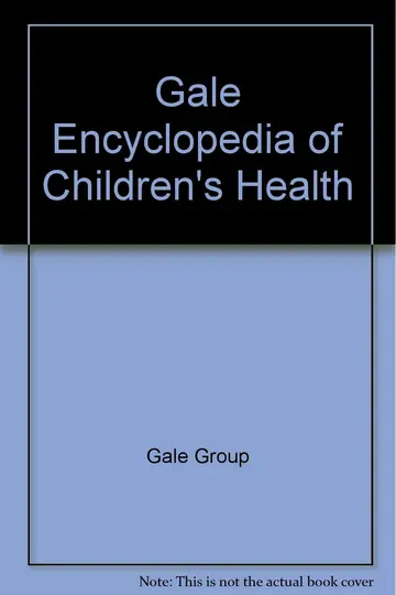 Cover of Gale Encyclopedia of Children's Health