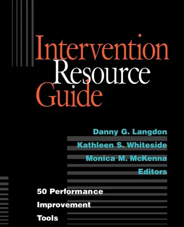 Cover of Intervention Resource Guide