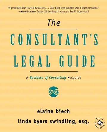 Cover of The Consultant's Legal Guide