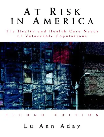 Cover of At Risk in America