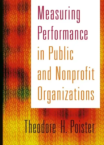 Cover of Measuring Performance in Public and Nonprofit Organizations