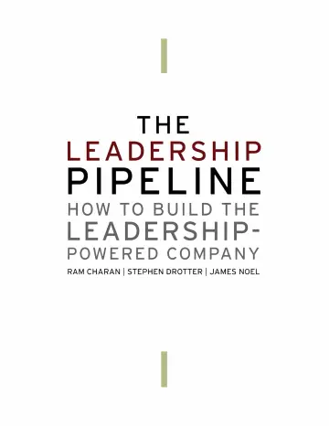 Cover of The Leadership Pipeline