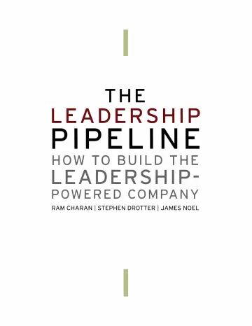 Cover of The Leadership Pipeline