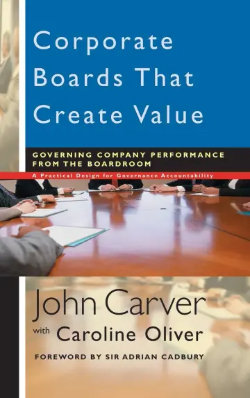 Cover of Corporate Boards That Create Value