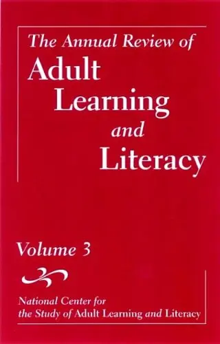 Cover of The Annual Review of Adult Learning and Literacy