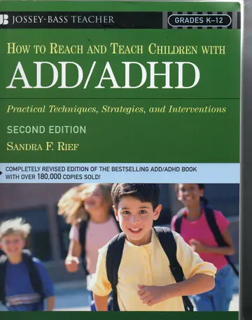 Cover of How to Reach and Teach Children with Add/adhd