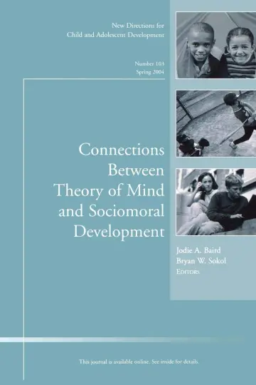 Cover of Connections Between Theory of Mind and Sociomoral Development