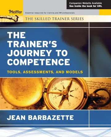 Cover of The Trainer′s Journey to Competence